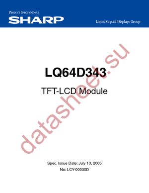 LQ64D343 datasheet  